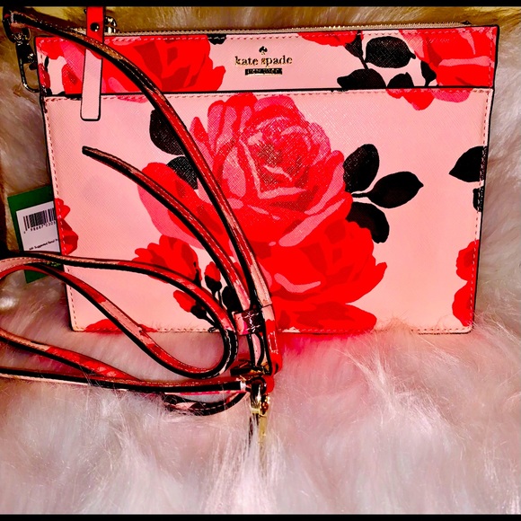 🌹 Authentic Kate Spade Spring Roses 🌹 Purse - Picture 1 of 1
